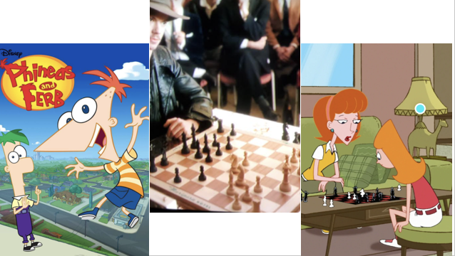 Chess with Ferb: Queens Gambit Battles Betwixt Beth and Benny